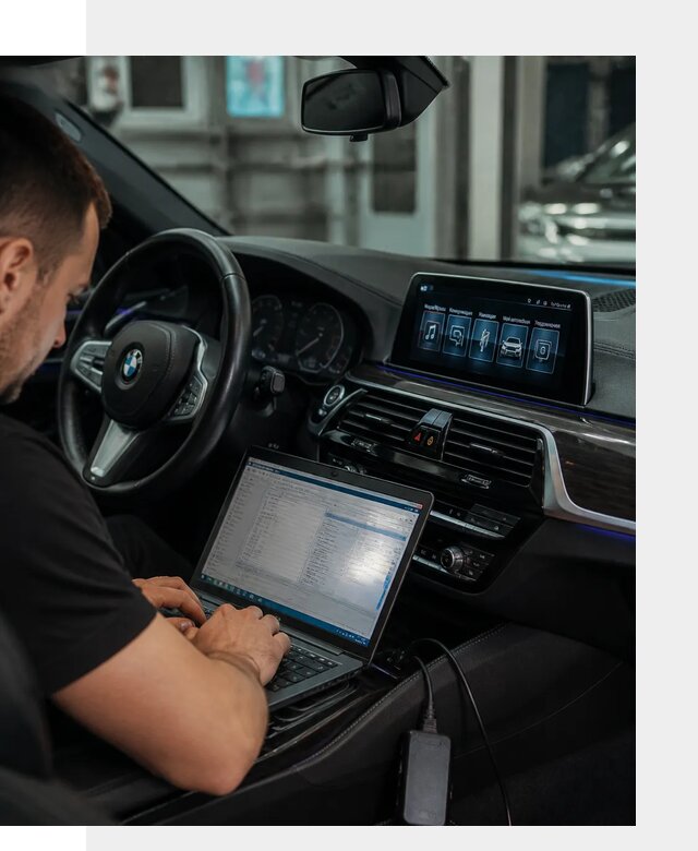 Русификация мультимедиа BMW для авто под ключ в Хабаровске