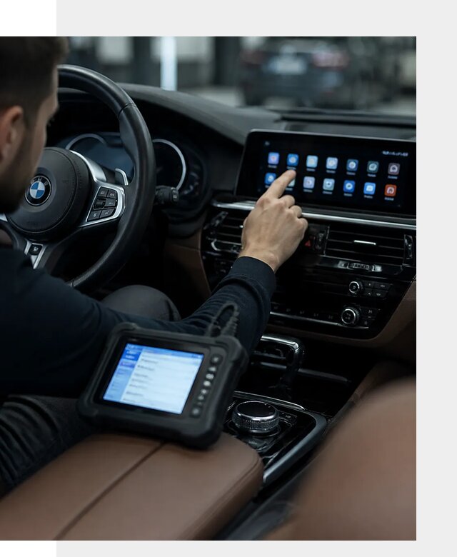Установка приложений и мультимедиа сервисов BMW в Хабаровске