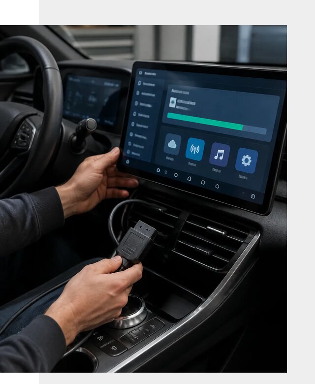 Установка приложений BYD для автомобиля под ключ в Хабаровске