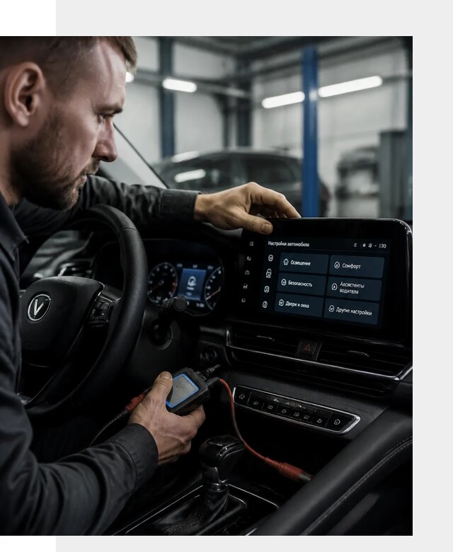 Русификация Changan CS55 и мультимедиа под ключ в Хабаровске