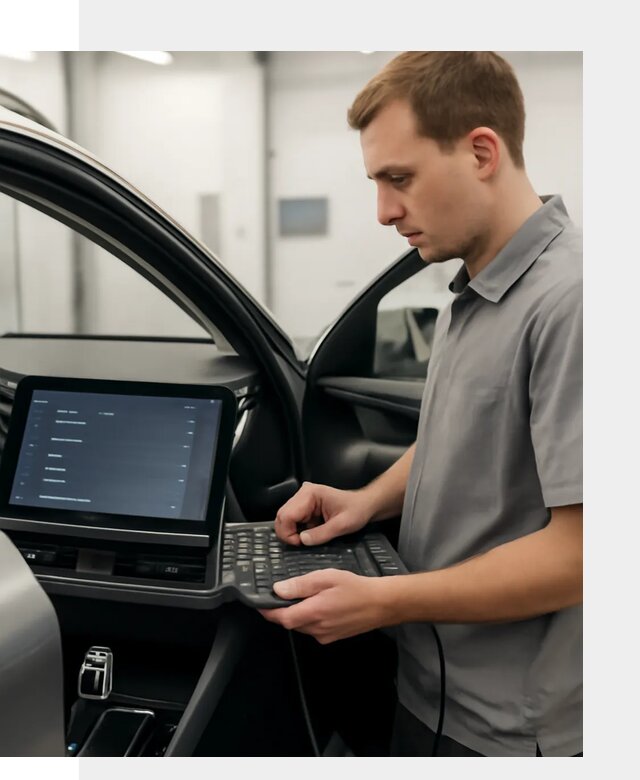Русификация мультимедиа автомобилей Lynk Co в Хабаровске