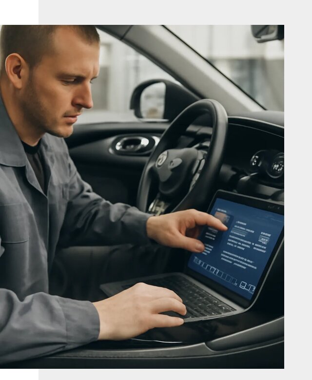 Русификация приборной панели автомобиля Lynk Co в Хабаровске