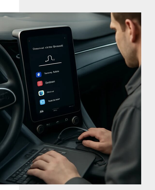 Установка приложений Lynk Co на автомобиль в Хабаровске