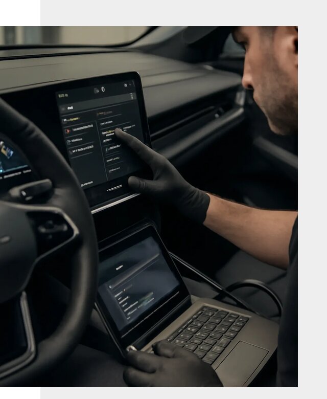 Русификация приборной панели Rising автомобиля в Хабаровске