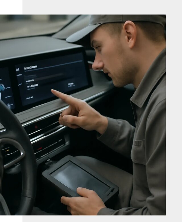 Русификация приборной панели автомобиля Voyah в Хабаровске