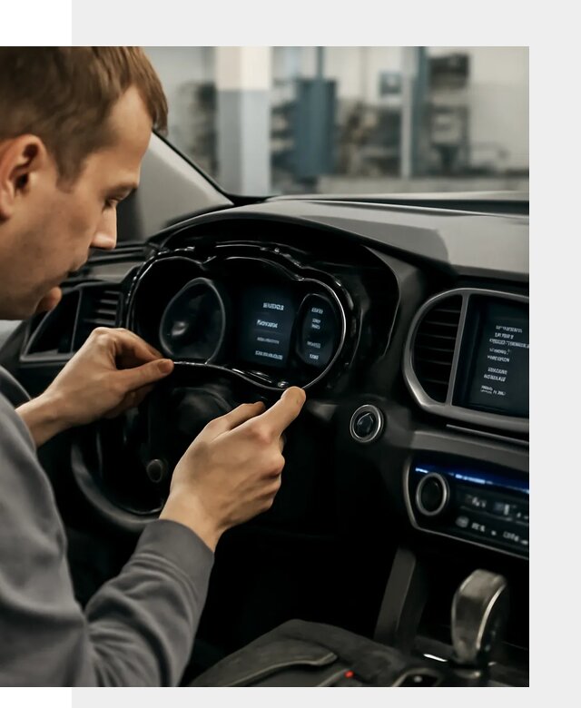 Русификация приборной панели автомобилей Hyundai в Хабаровске