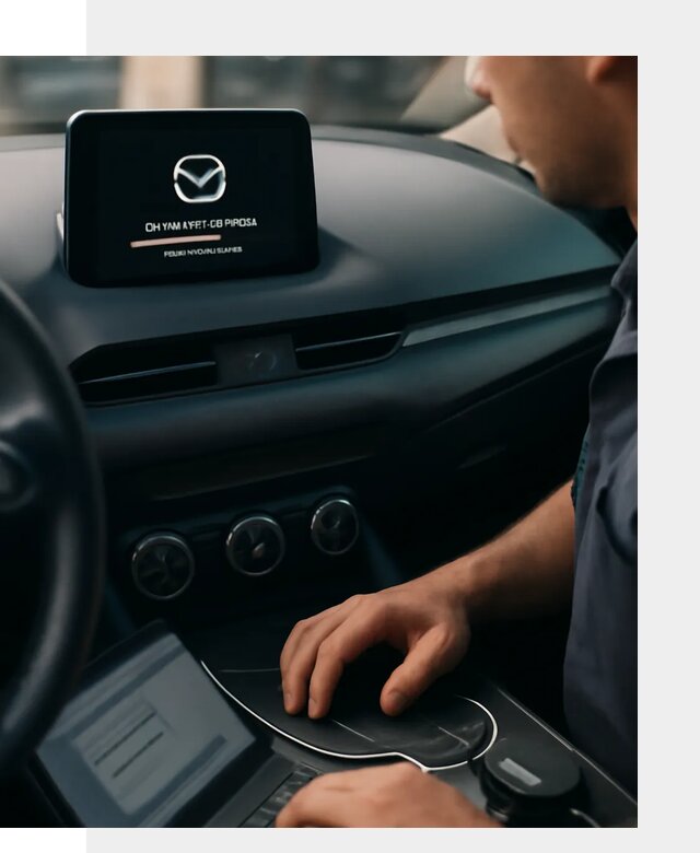 Установка приложений Mazda на мультимедийную систему в Хабаровске