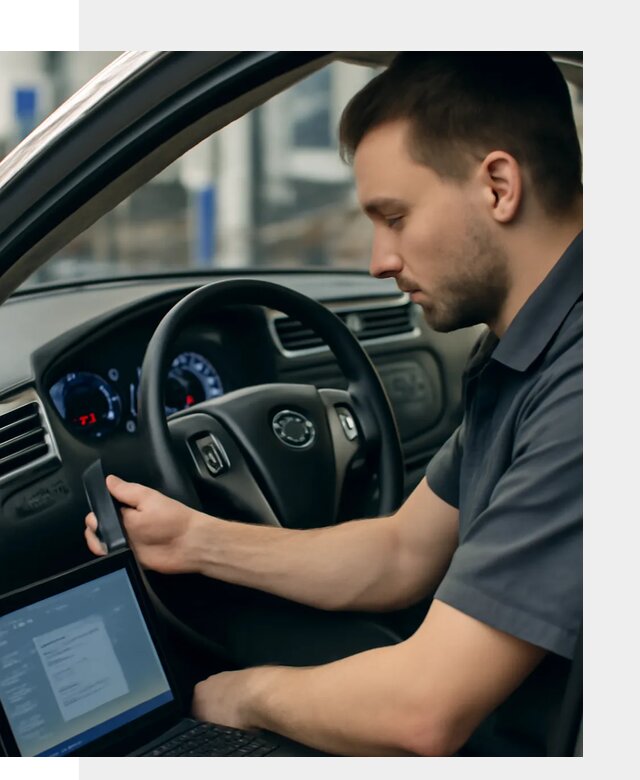 Русификация приборной панели Nissan для авто в Хабаровске