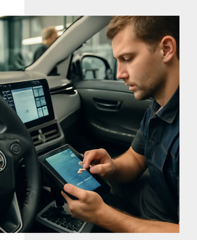 Установка приложений Toyota на мультимедиа в Хабаровске